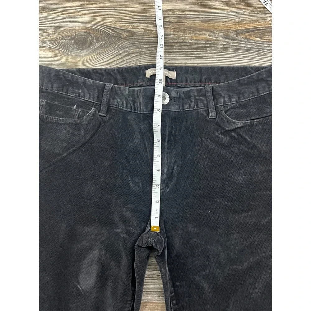 Banana Republic Mens Grey Pants 31 Corduroy Trouser Actual 35/33 Hippie Festival